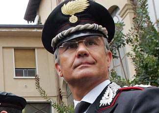 Il comandante dei Ris, il colonnello Luciano Garofano (Ansa/Alabiso)