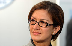 Il ministro dell'istruzione Mariastella Gelmini (Imagoeconomica/Scarpiello)