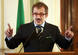 Il ministro dell'Interno Roberto Maroni (Ansa)