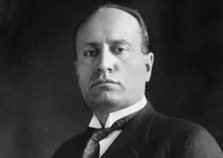 Benito Mussolini (Archivi Alinari-archivio Alinari, Firenze)