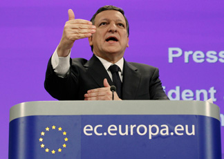 Il presidente della Commissione Ue, Josè Manuel Barroso (Reuters)