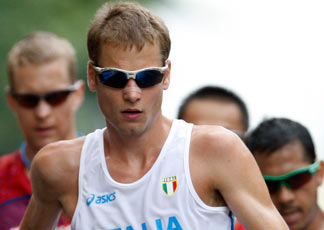 Il maratoneta italiano AlexSchwazer (AP/LaPresse)
