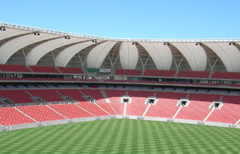 Il Nelson Mandela Bay Stadium di Port Elizabeth (foto di Dario Ricci)