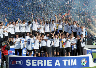 18esimo scudetto per l'Inter Milito decisivo contro il Siena