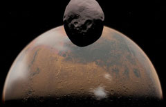 Phobos, la luna veloce di Marte