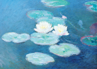 Claude Monet, «Nymphéas. Effet du soir» 1897. Parigi, Museo Marmottan