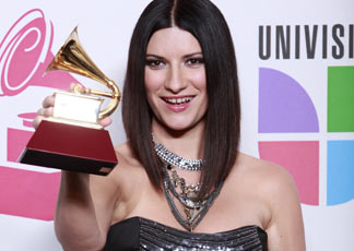 Laura Pausini premiata ai Grammy Awards (Ap)