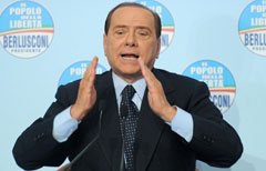 Berlusconi favorevole al rinvio del voto nel Lazio