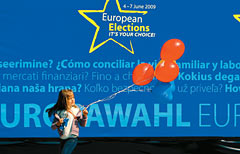 Si avvicina la data delle elezioni europee: dal 4 al 7 giugno 2009 300 milioni di cittadini alle urne per rinnovare l'Europarlamento
