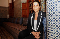 Fatima Zahra Mansouri, sindaco di Marrakech (AFP)