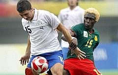 Immagine della partita Italia-Cameroon (AP Photo/Michael Sohn)