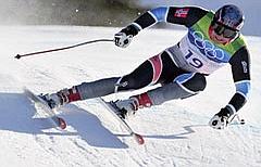 Olimpiadi invernali di Vancouver. Il norvegese Aksel Lund Svindal  vince il superG (AFP)