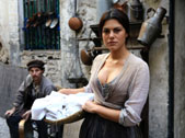 L'attrice Bianca Guaccero in una foto di scena del film ''Assunta Spina'' (Ansa)