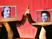 Chad Hurley e Steven Chen, cofondatori di You Tube (AP Photo/Tony Avelar)