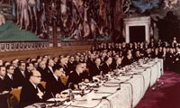 1957, 25 marzo.Il Trattato di Roma 