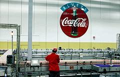 Stabilimento della Coca Cola a Nogaro (Verona)