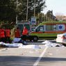 Otto ciclisti travolti e uccisi a Lamezia Terme (Ansa) 
